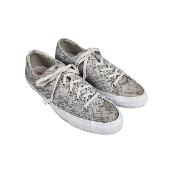 Converse Chuck Taylor All Star Gemma OX Mouse Dolphin Grey Sneakers Size 8 - Picture 1 of 11